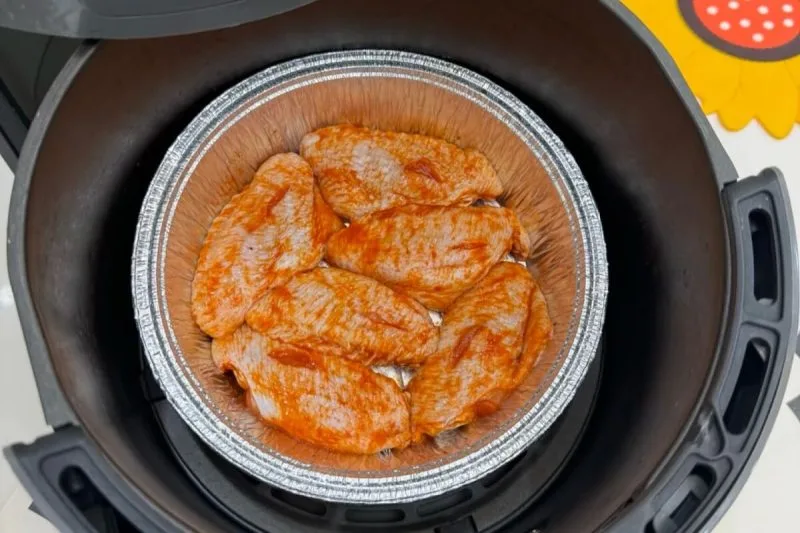 air fryer foil causes uneven cooking