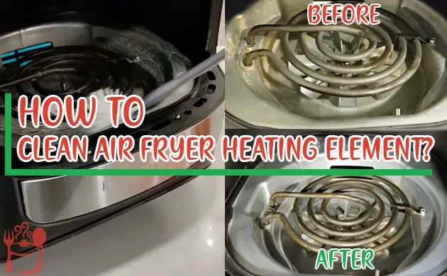 air fryer heating element oil damage