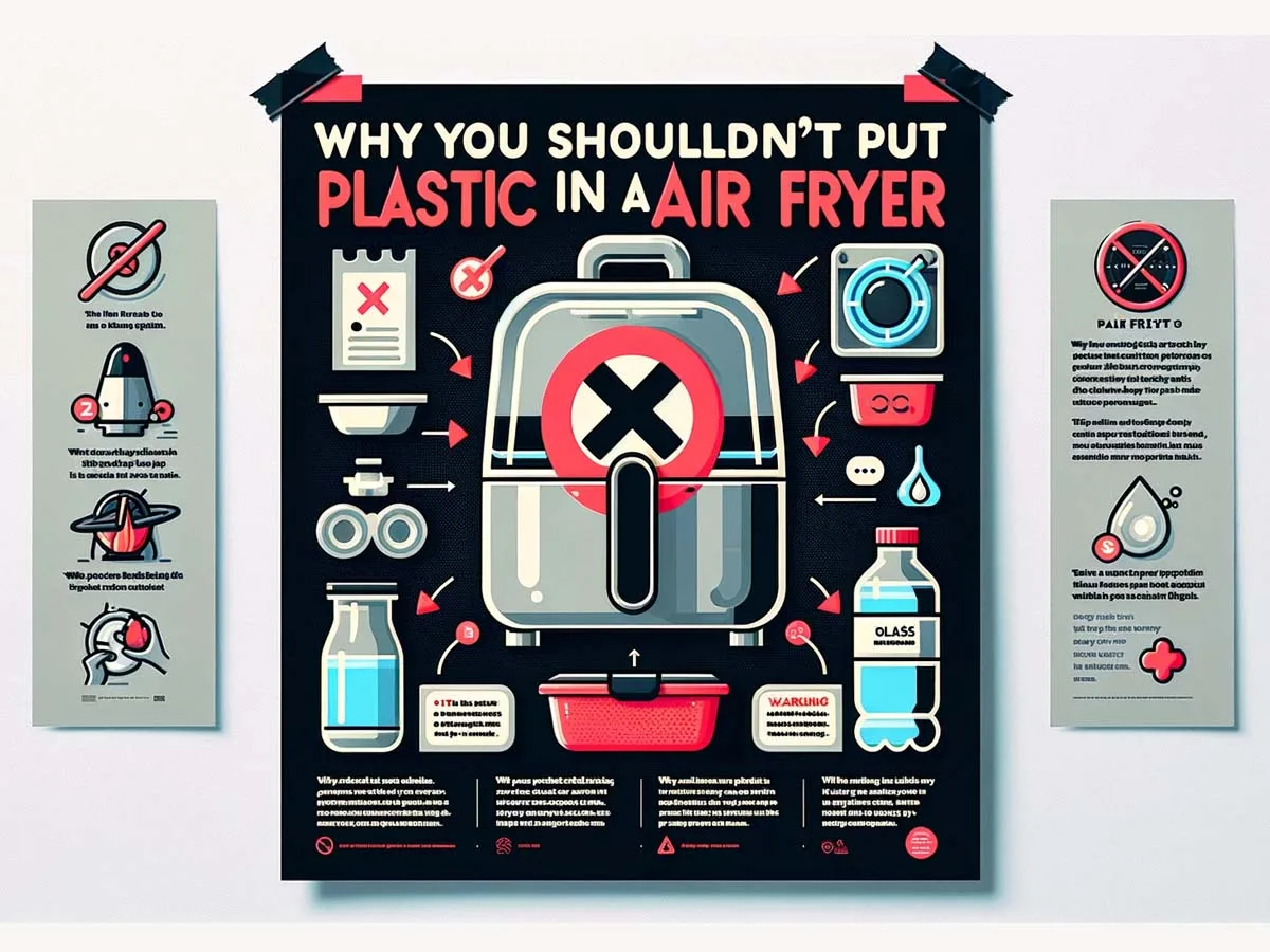 air fryer high-heat material risks