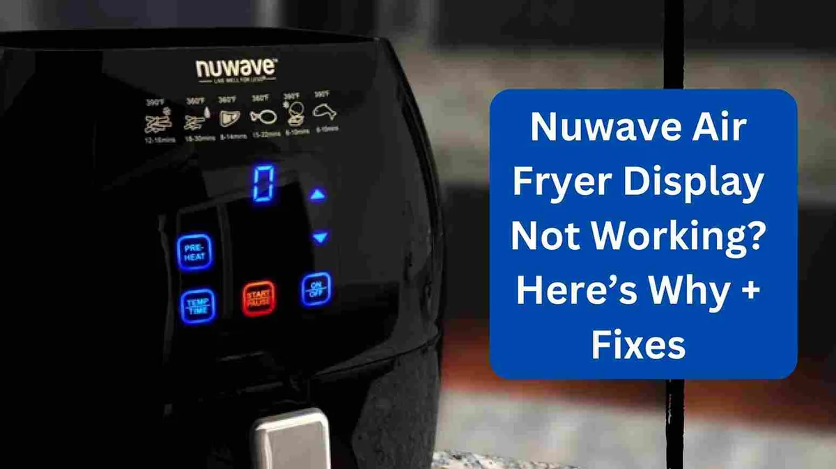 air fryer internal display connector