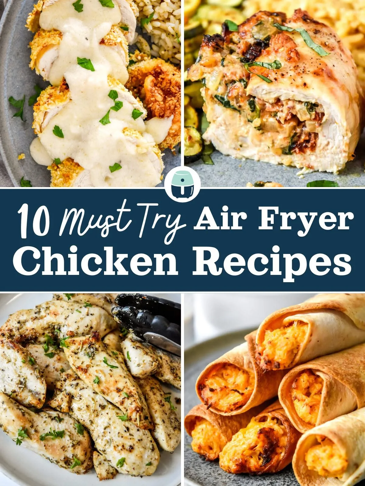 air fryer leftover arrangement