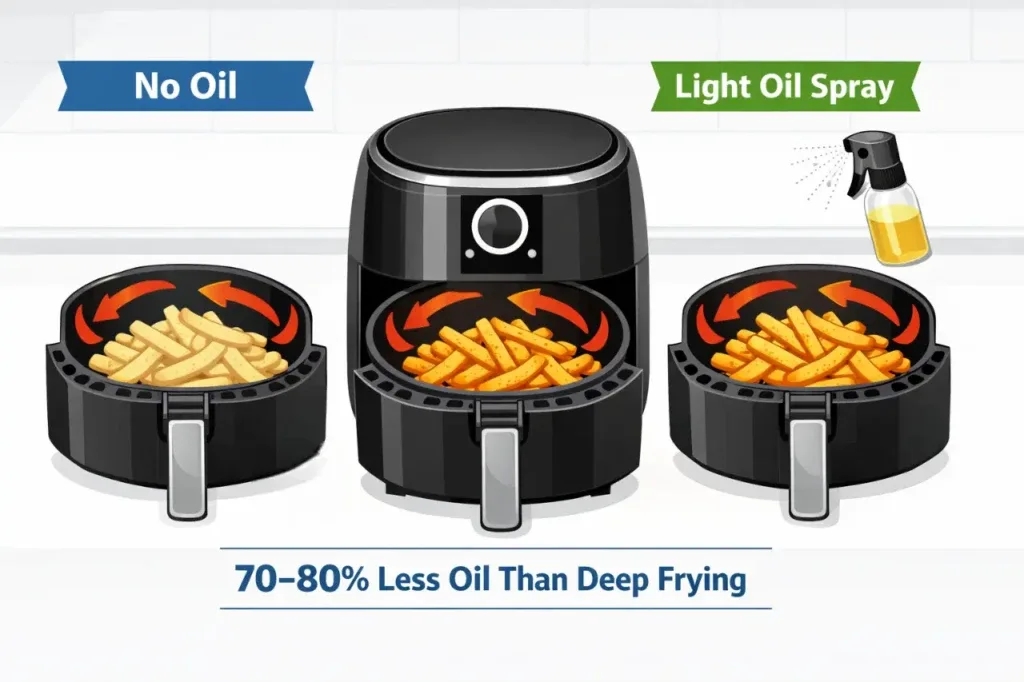 air fryer light coating decision tree