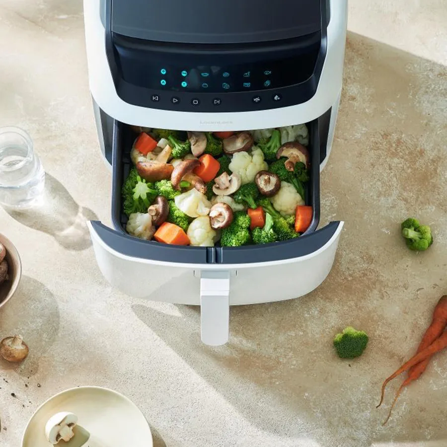 air fryer mid-cycle steam release risk