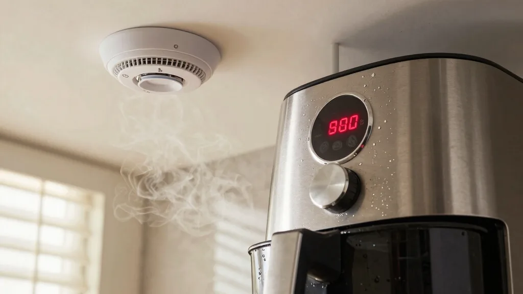 air fryer moisture buildup