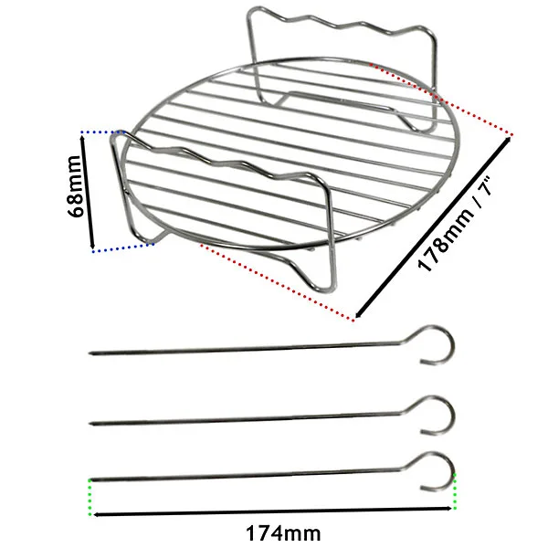 air fryer multi-tier rack
