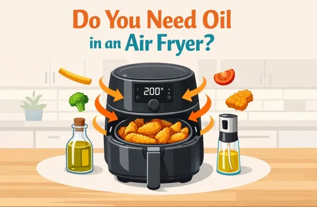air fryer oil selection variables