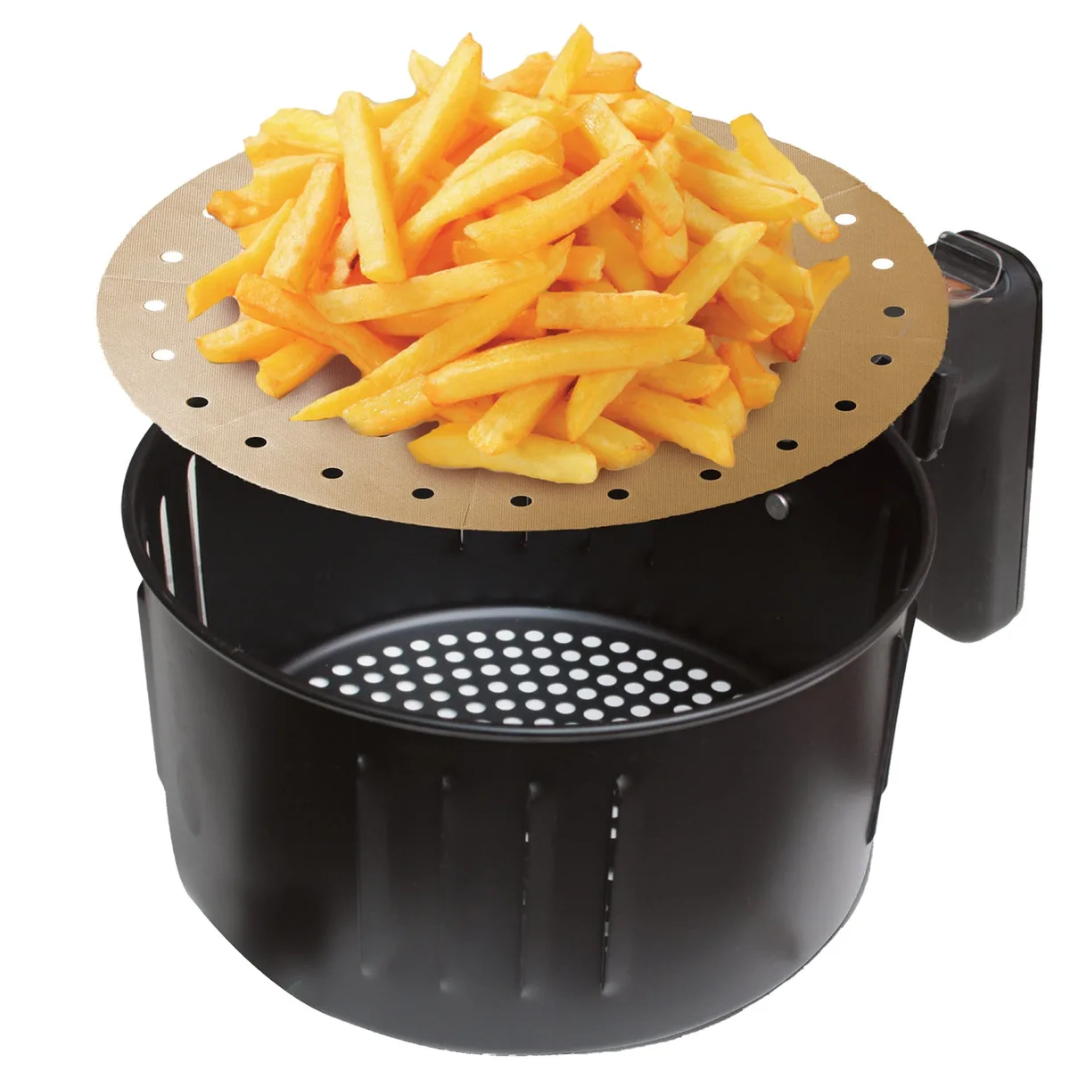 air fryer overfilled basket shake mistake