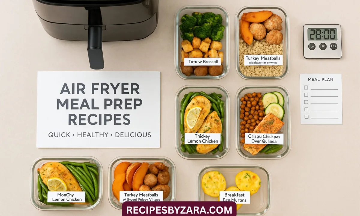air fryer post storage prep workflow
