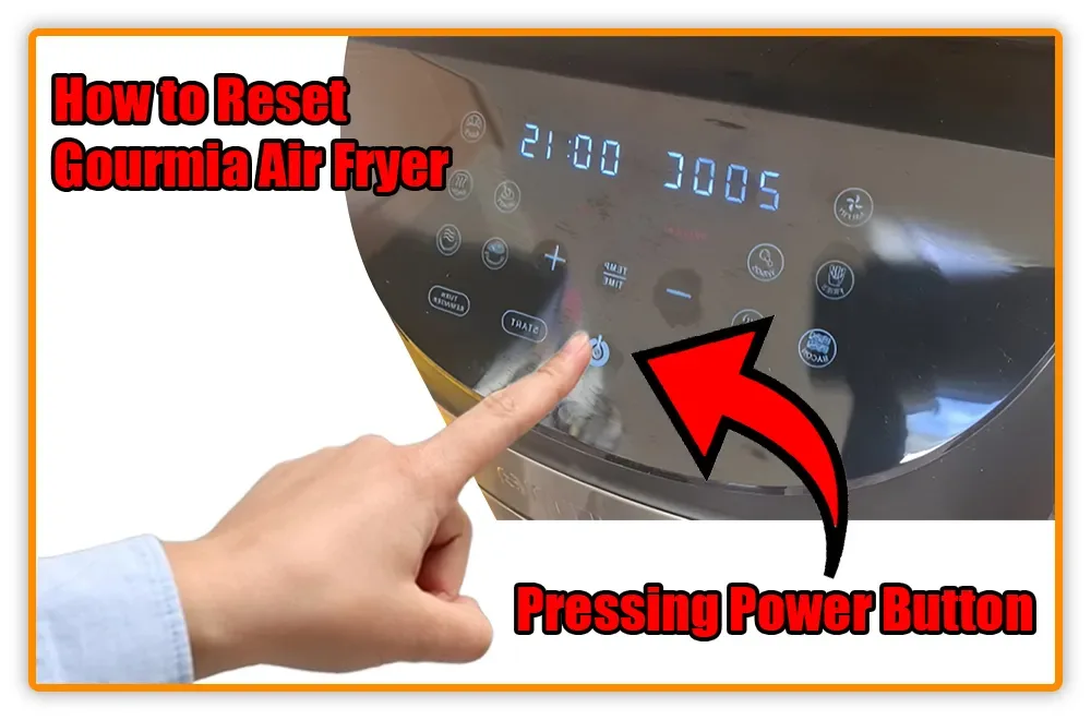 air fryer preset corruption mistake