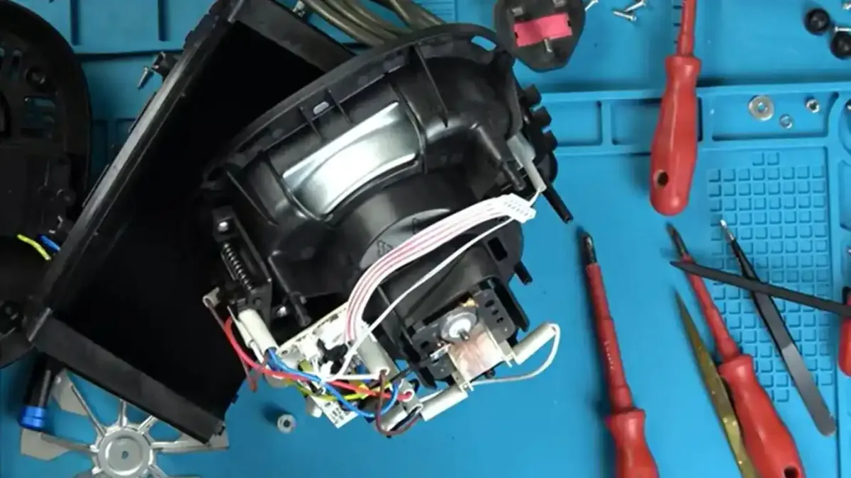 air fryer probe cord fan tangle