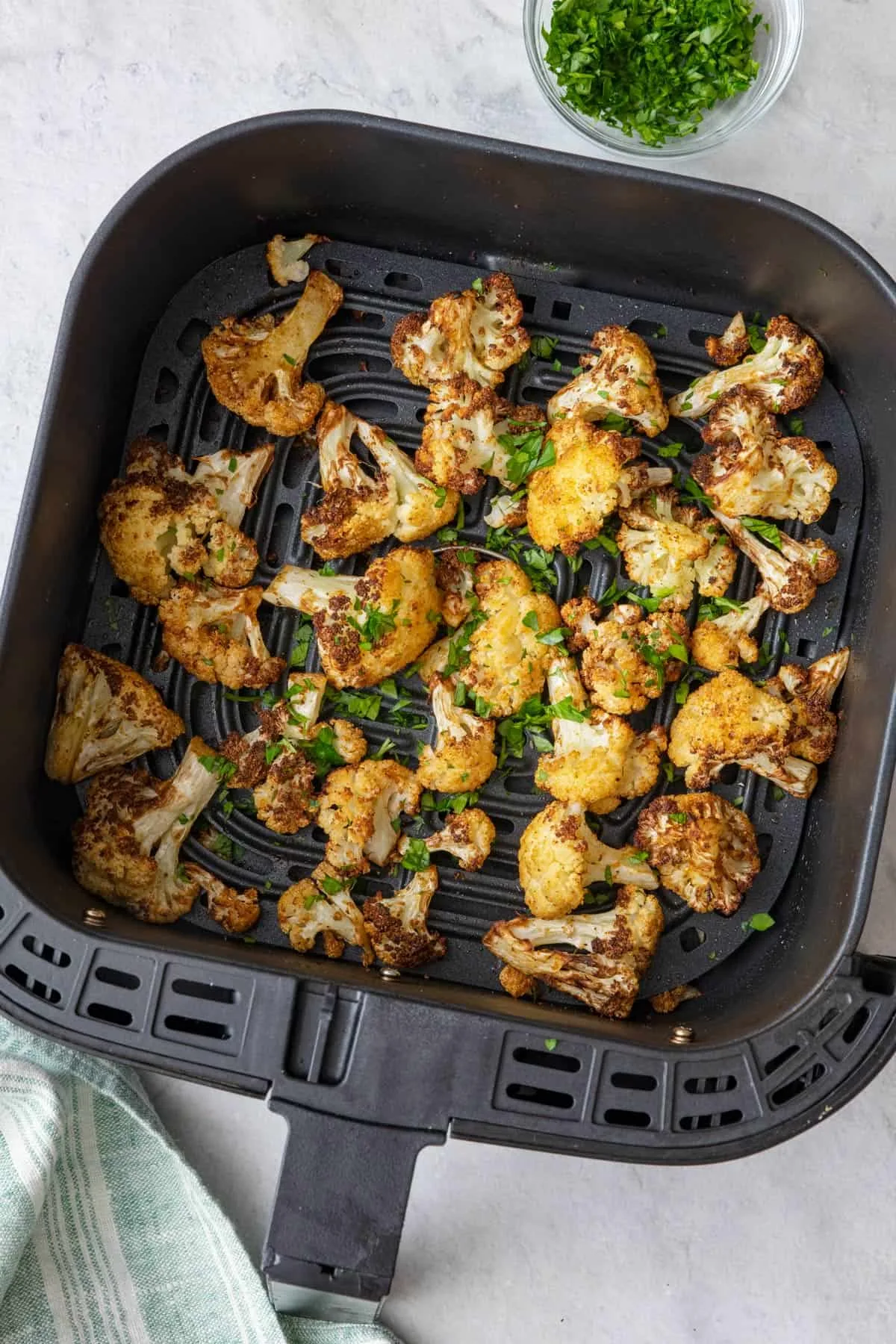 air fryer reheating crisp texture