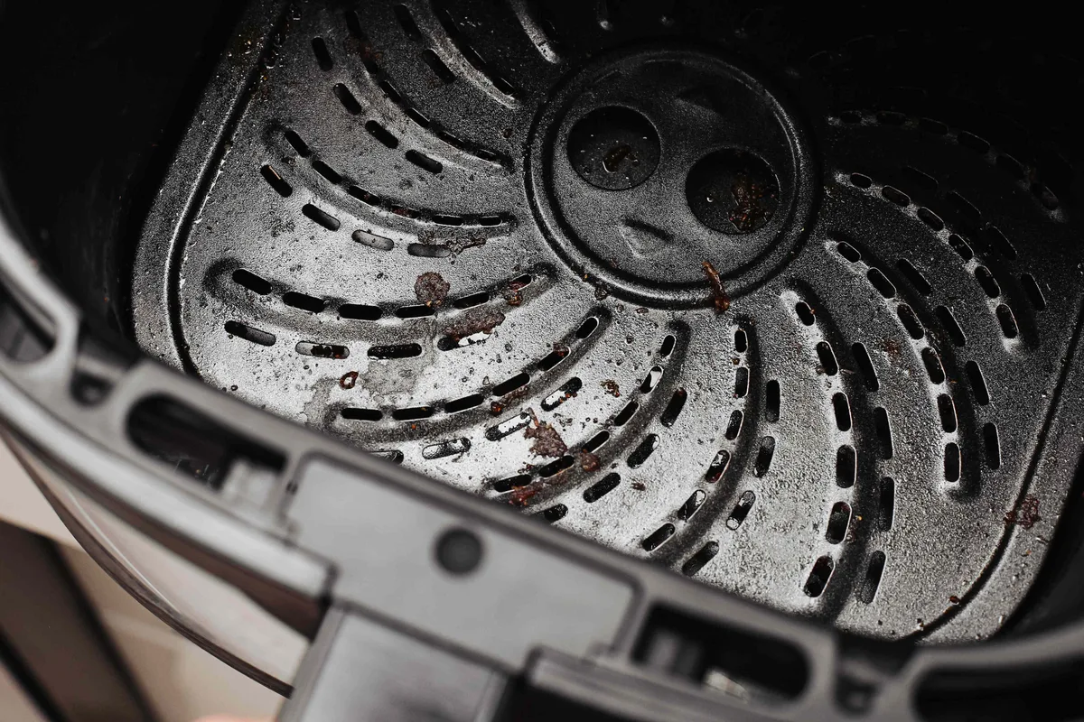 air fryer residue types