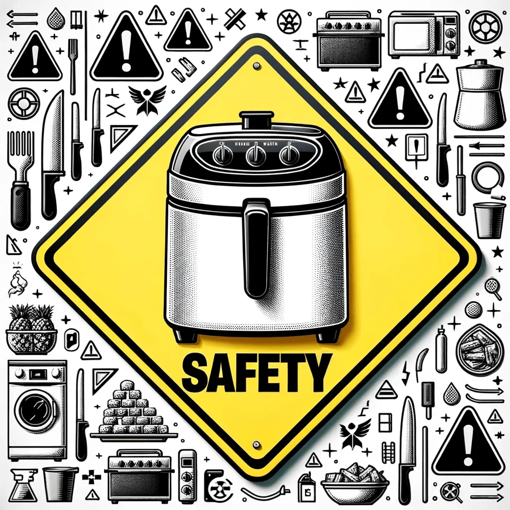 air fryer single basket pause causes