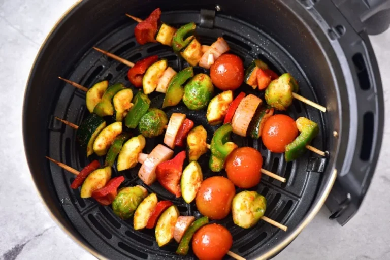 air fryer skewers do not fit the basket