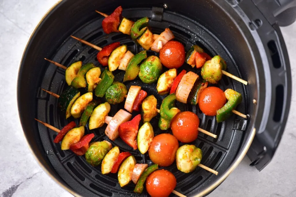 air fryer skewers do not fit the basket