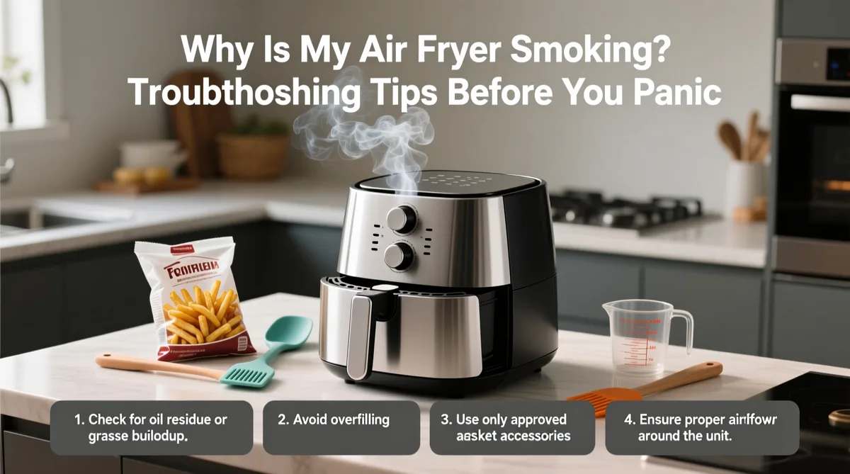 air fryer small kitchen smoke decision tree