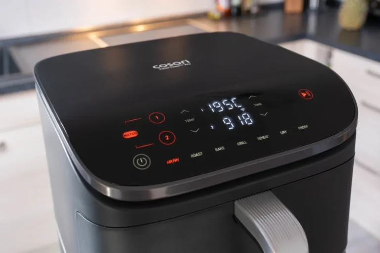 air fryer smart finish button is not responding