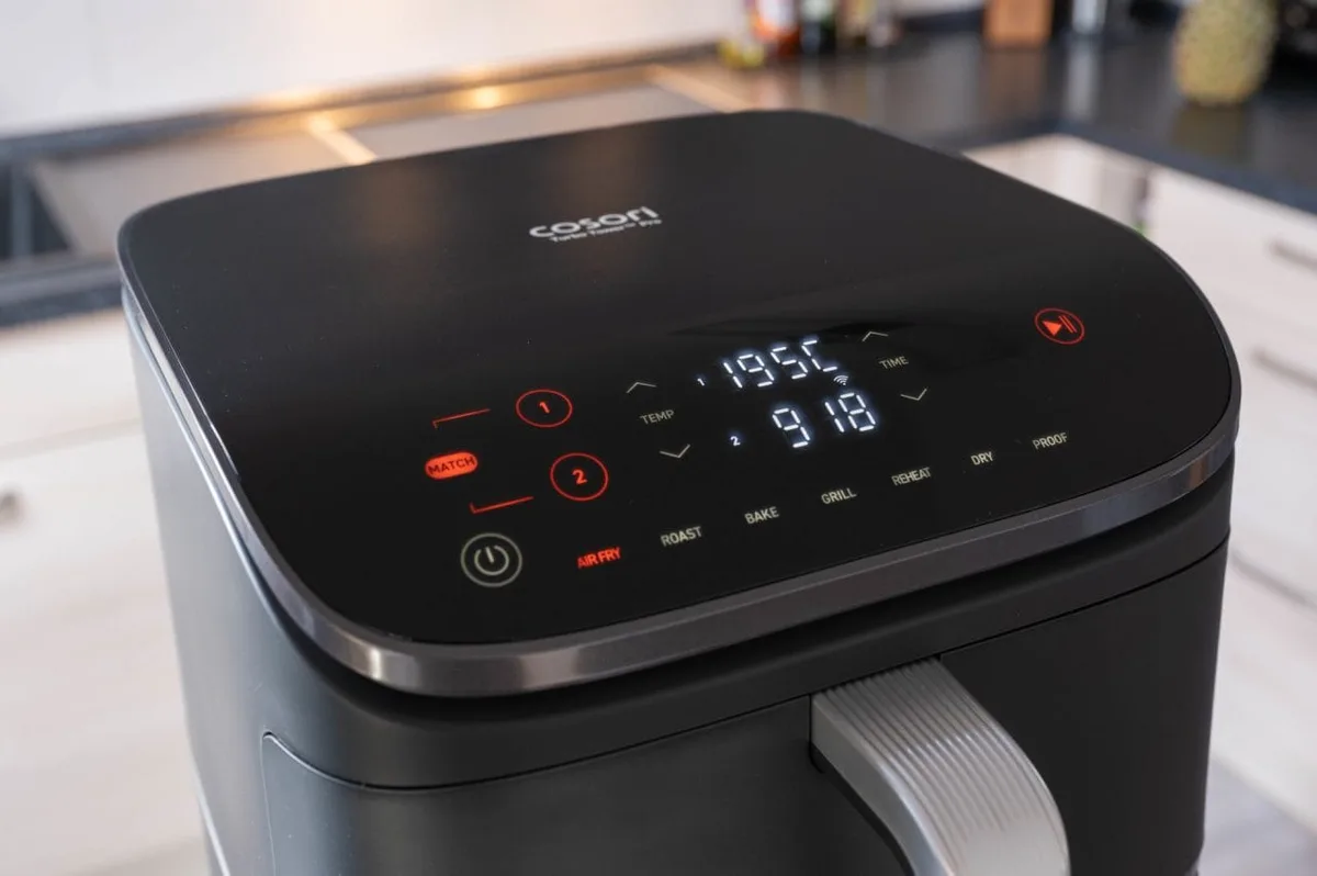 air fryer smart finish button is not responding