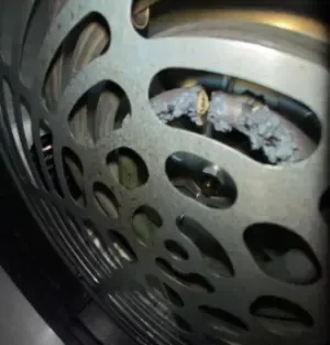 air fryer storage component damage
