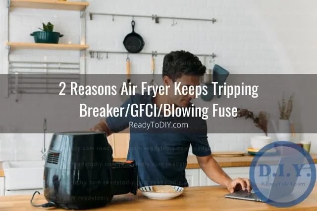 air fryer trips breaker in a cold garage