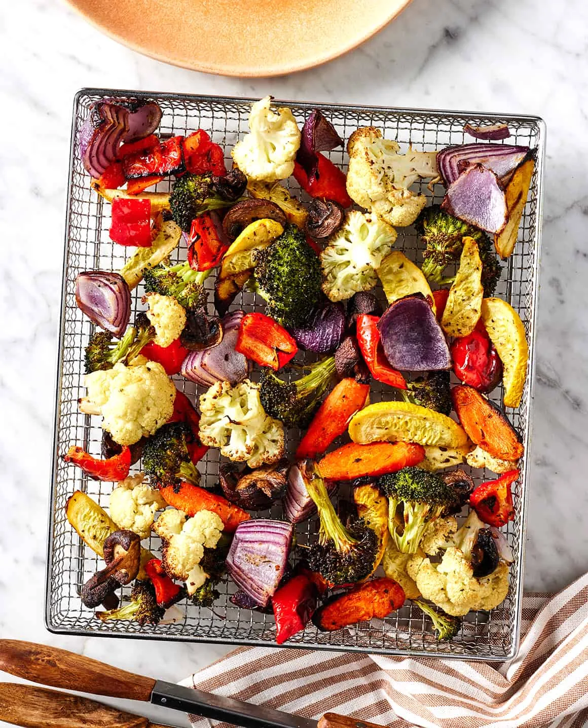 air fryer vegetable cook decision workflow