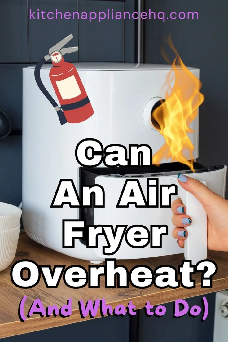 blocked air fryer basket vent overheating risk