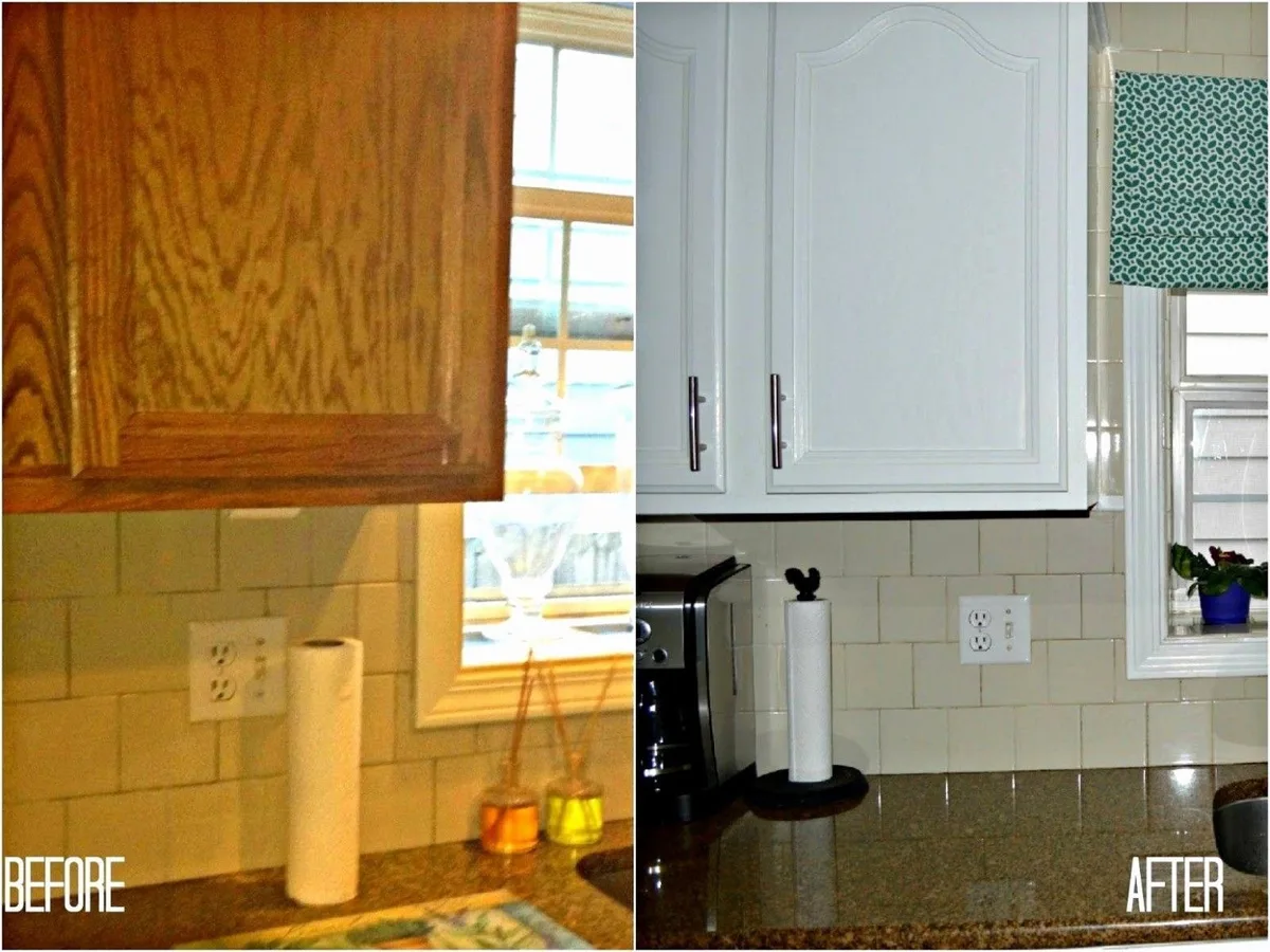 cabinet steam damage comparison