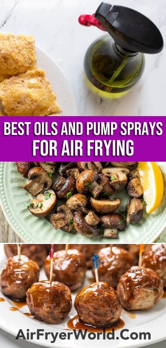 common air frying cooking oils
