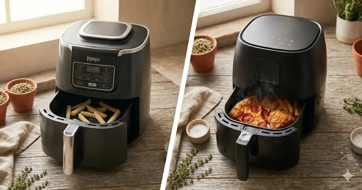 cross-brand air fryer control panel symbols