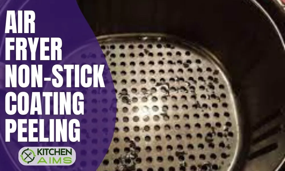 degraded air fryer basket coating