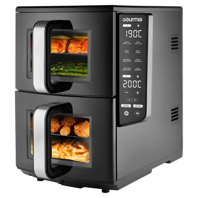dual air fryer food finishes before the other side
