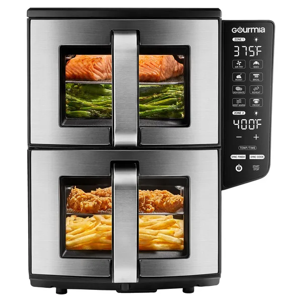 dual air fryer size tiers comparison
