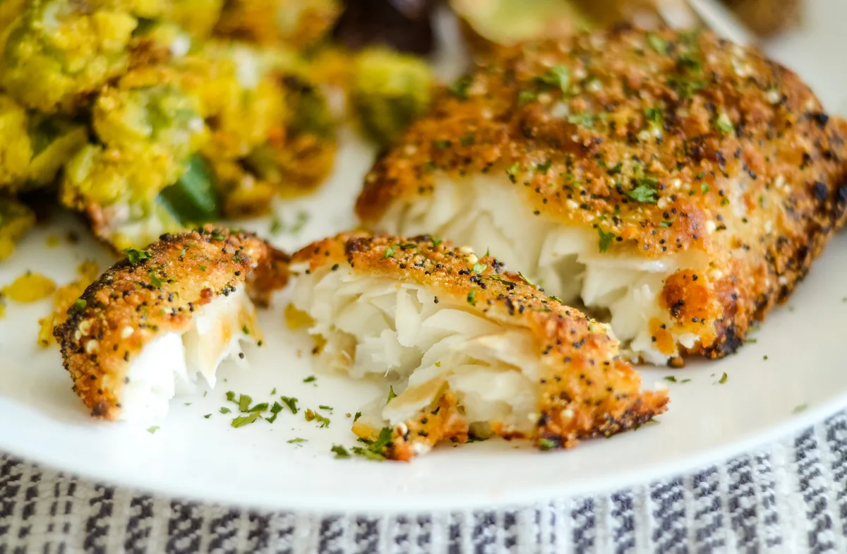 evenly cooked air fryer frozen fish