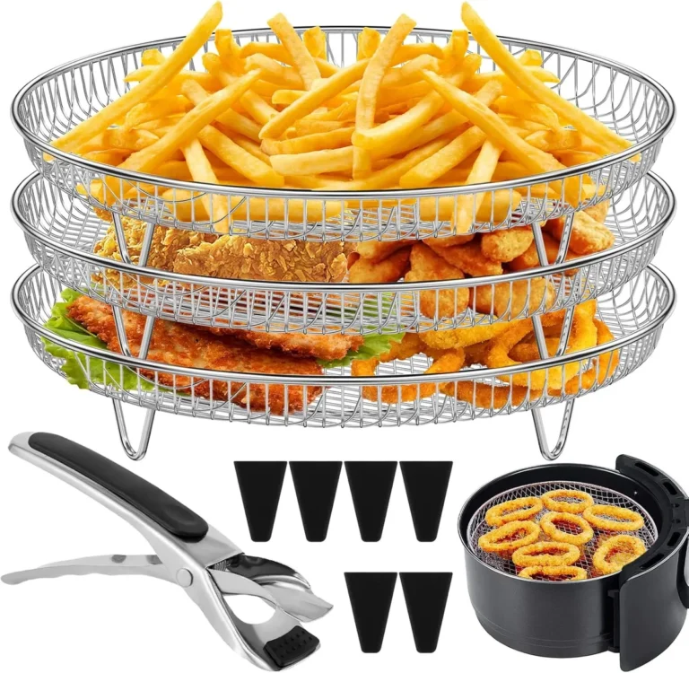 how to clean air fryer accessories by material