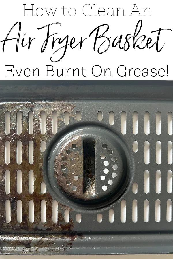 how to clean an air fryer after sticky marinades