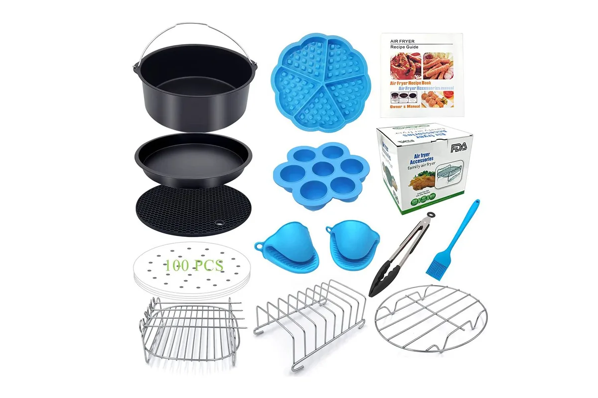 how to manage air fryer accessories in a teaching kitchen