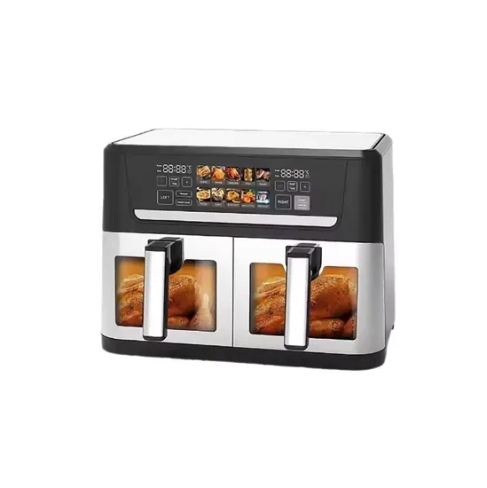 how to organize air fryer stations for group cooking