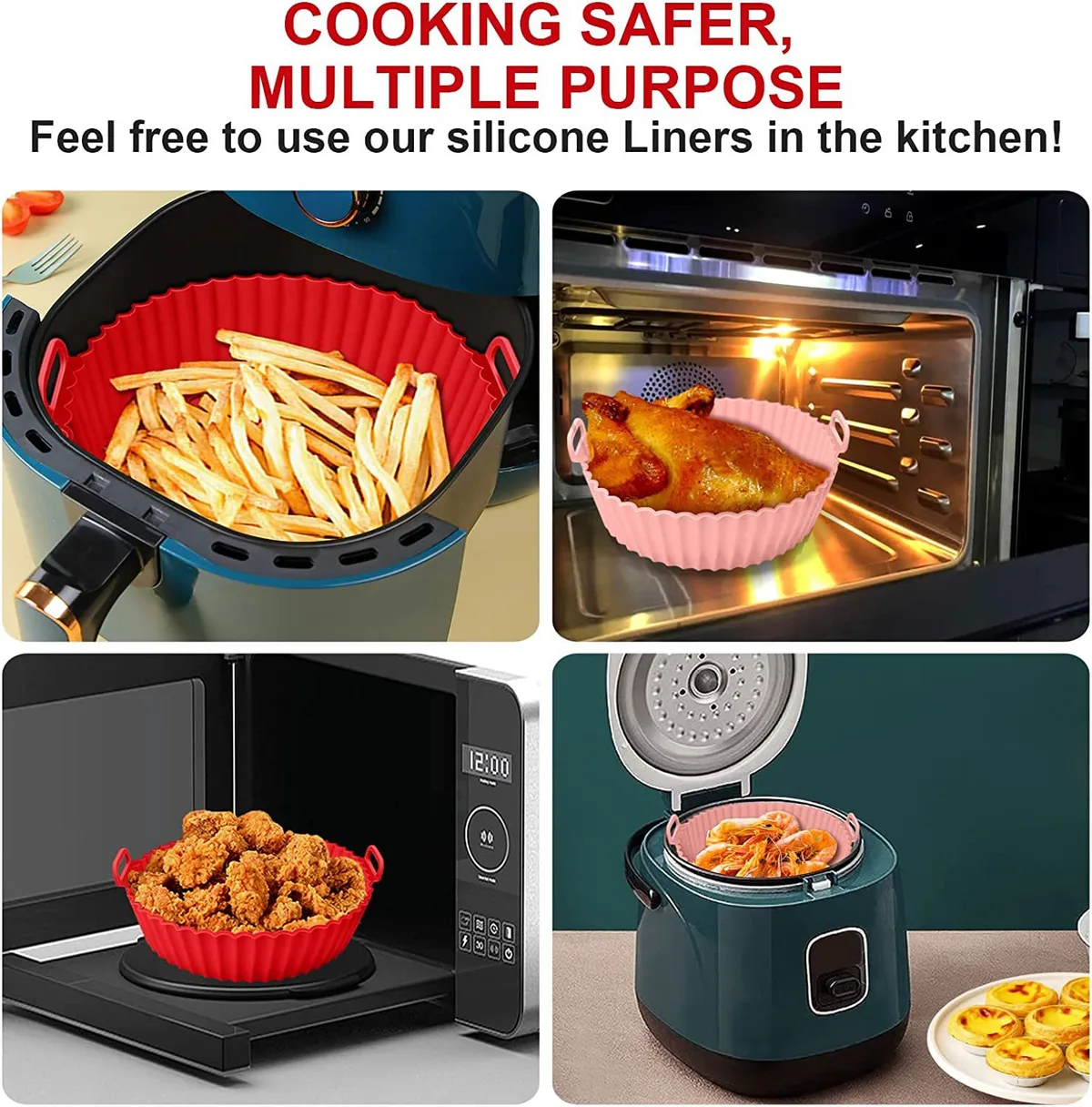 how to read heat ratings on air fryer accessories