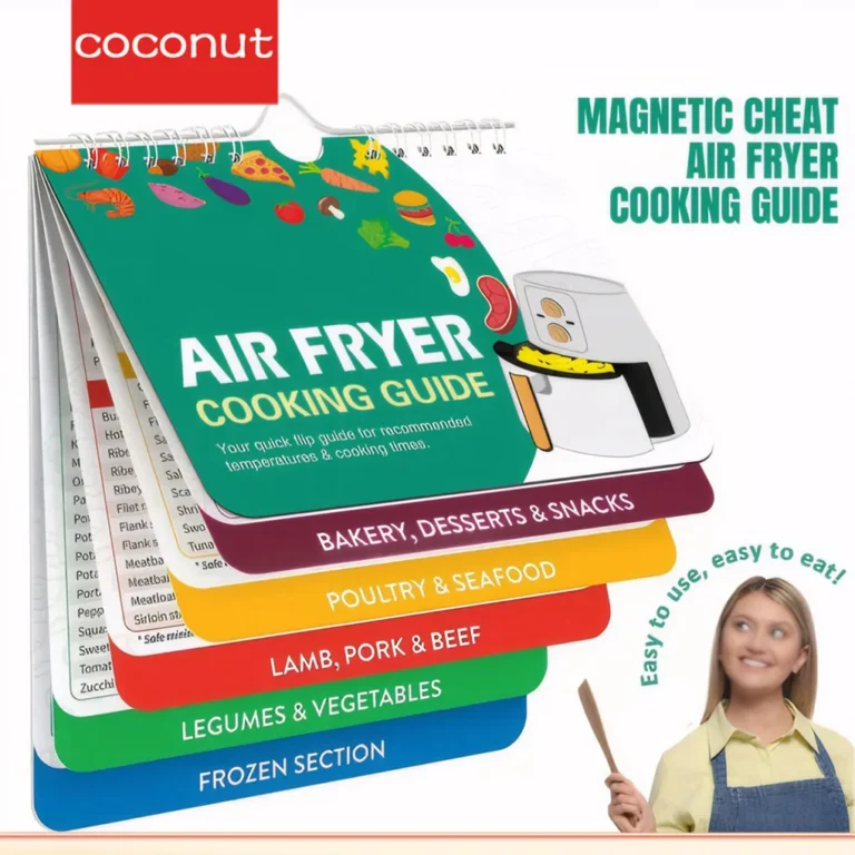 how to record air fryer cooking measurements