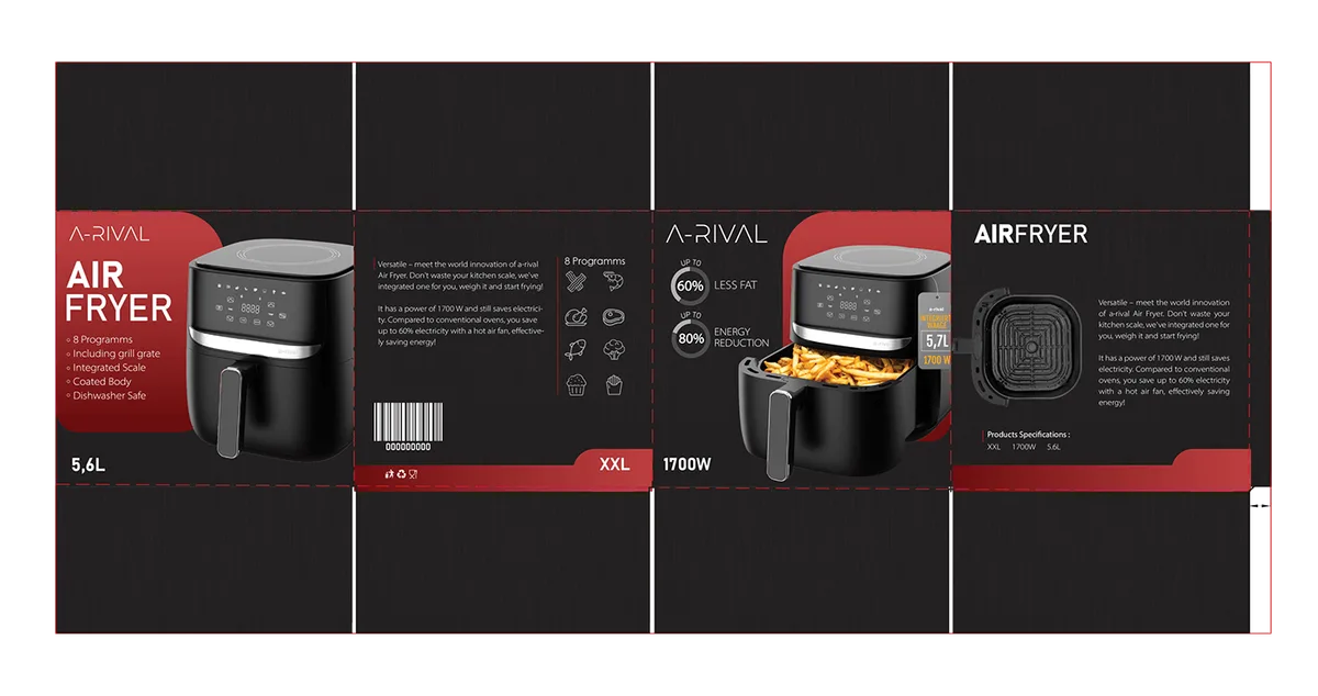 how to recycle air fryer packaging