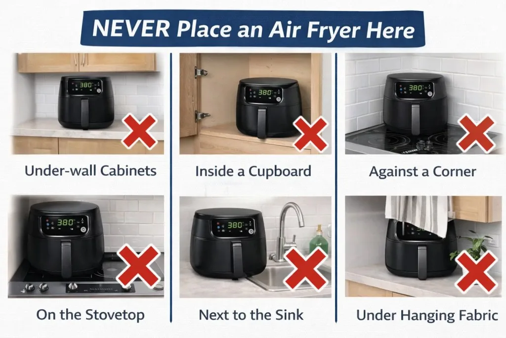 improper toothpick air fryer risks