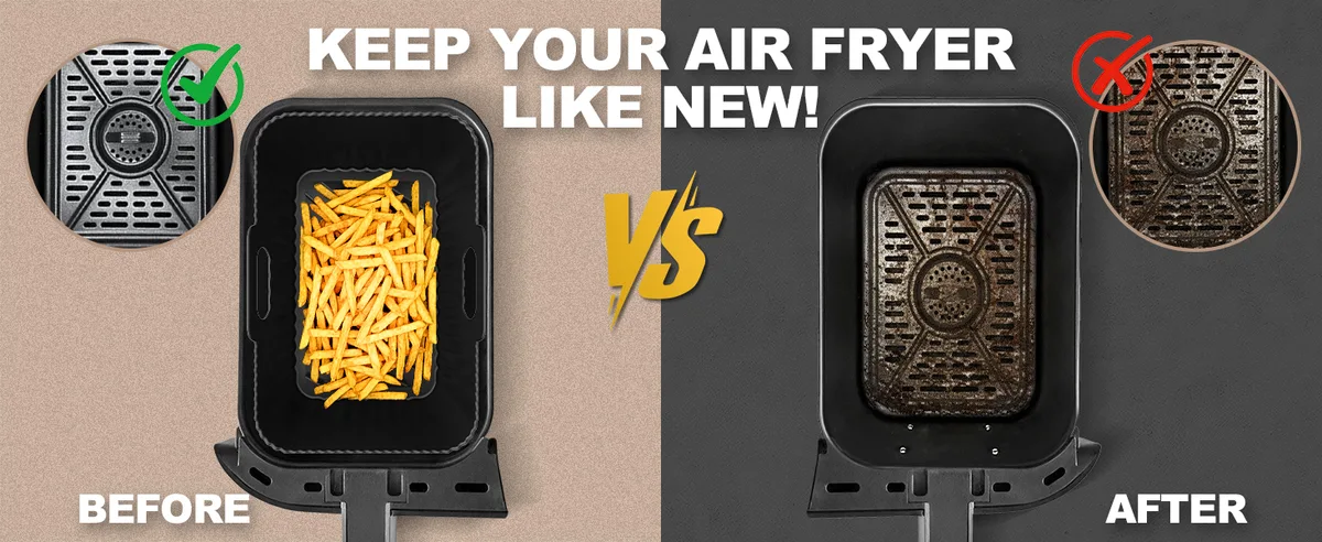 perforated air fryer liners