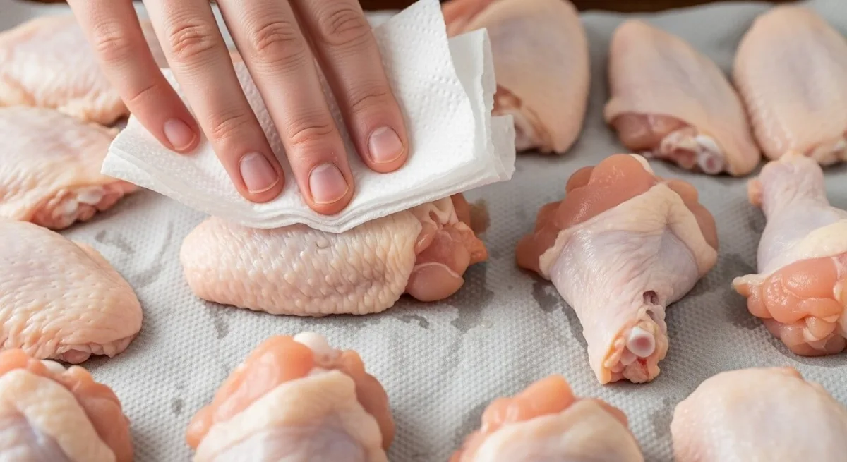 pre-cooking food drying for air fryer