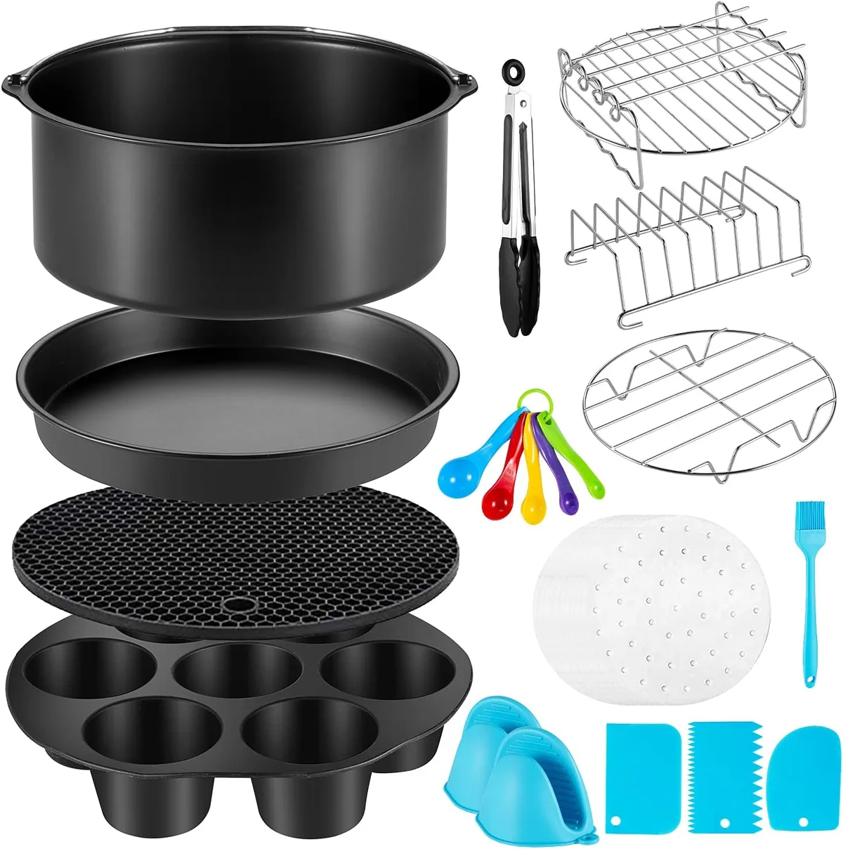 preheated air fryer cake pan