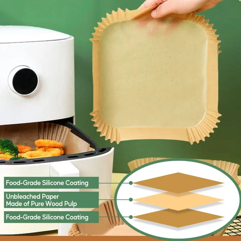 proper air fryer parchment placement