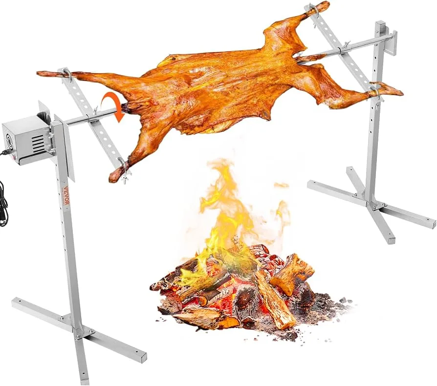 rotisserie spit alignment