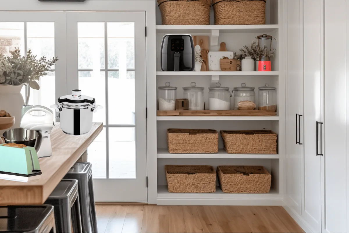 safe air fryer pantry storage steps