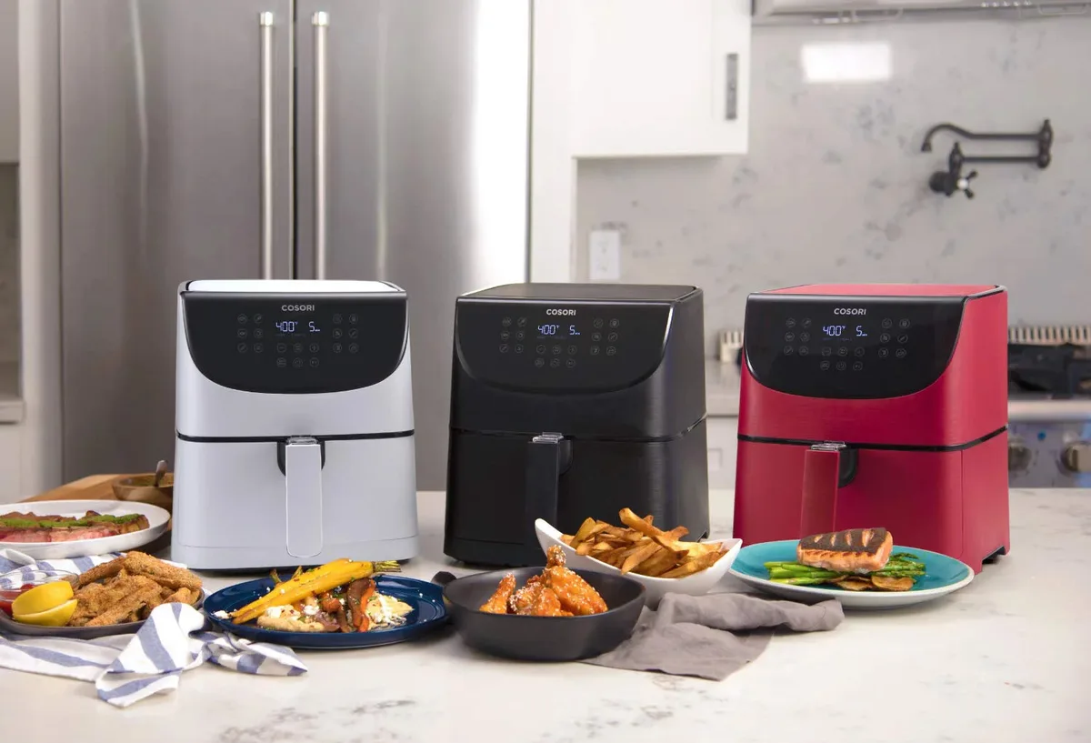 small vs large air fryer capacity