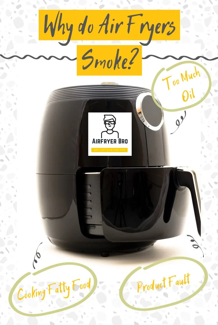 smoky air fryer first use