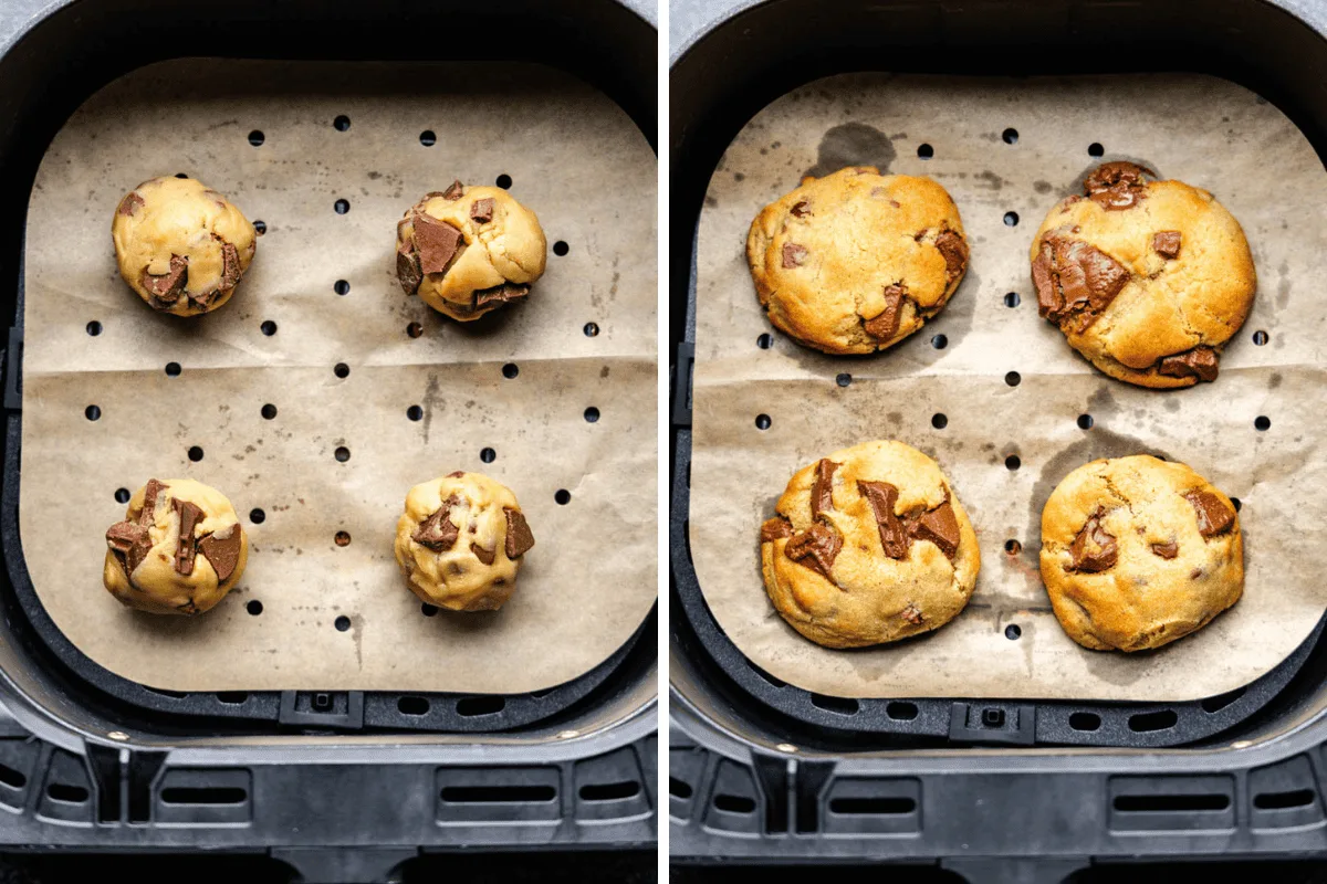 soggy air fryer baked goods